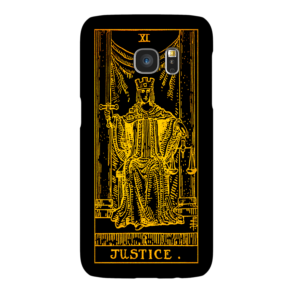 Justice Tarot Card Phone Case | Apollo Tarot