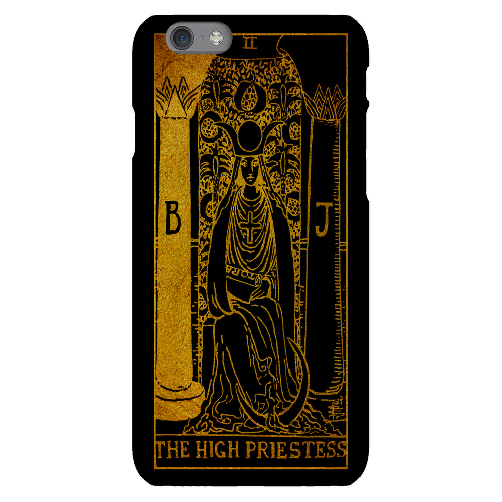 Capa de celular para carta de tarô da Alta Sacerdotisa