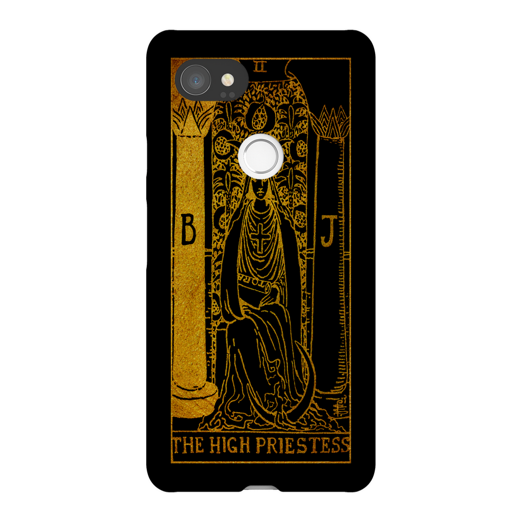Capa de celular para carta de tarô da Alta Sacerdotisa