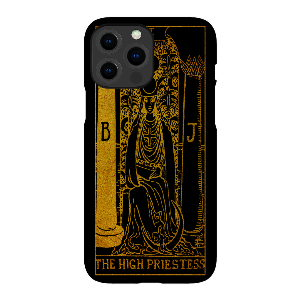 Capa de celular para carta de tarô da Alta Sacerdotisa