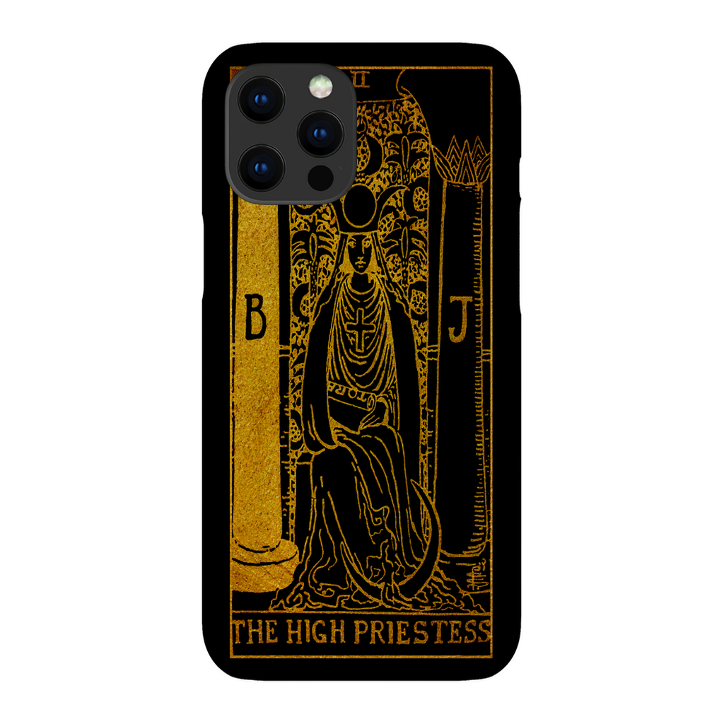 Capa de celular para carta de tarô da Alta Sacerdotisa