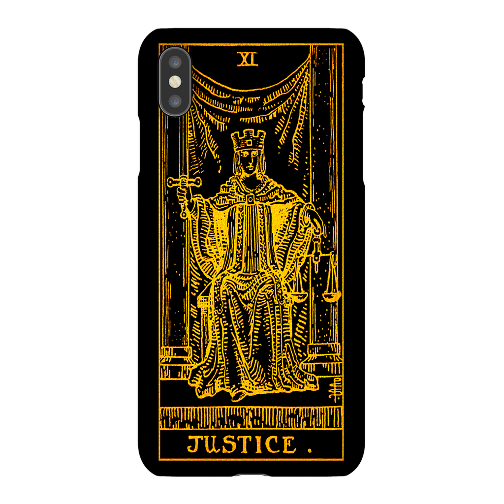 Justice Tarot Card Phone Case | Apollo Tarot
