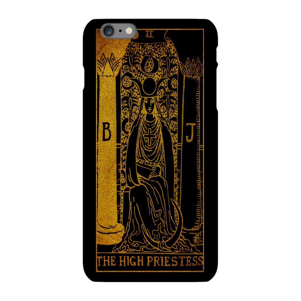 Capa de celular para carta de tarô da Alta Sacerdotisa