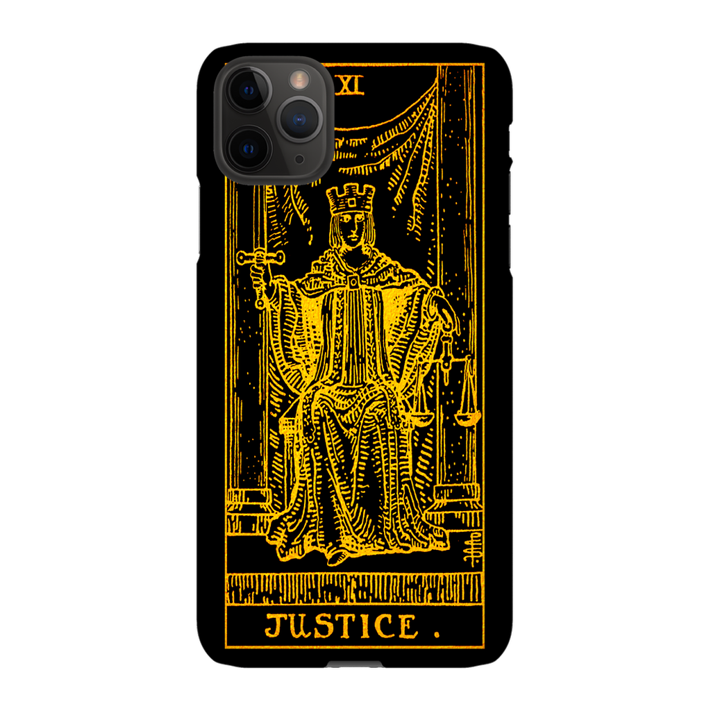Justice Tarot Card Phone Case | Apollo Tarot