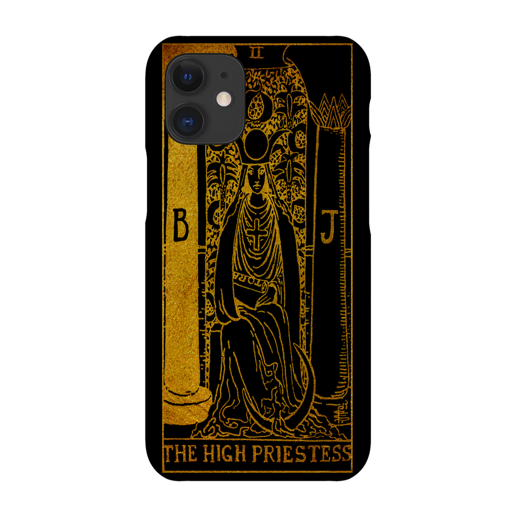 Capa de celular para carta de tarô da Alta Sacerdotisa