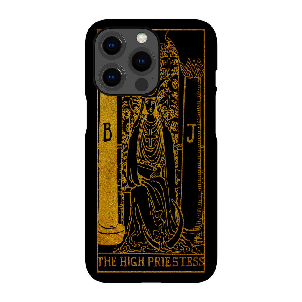 Capa de celular para carta de tarô da Alta Sacerdotisa