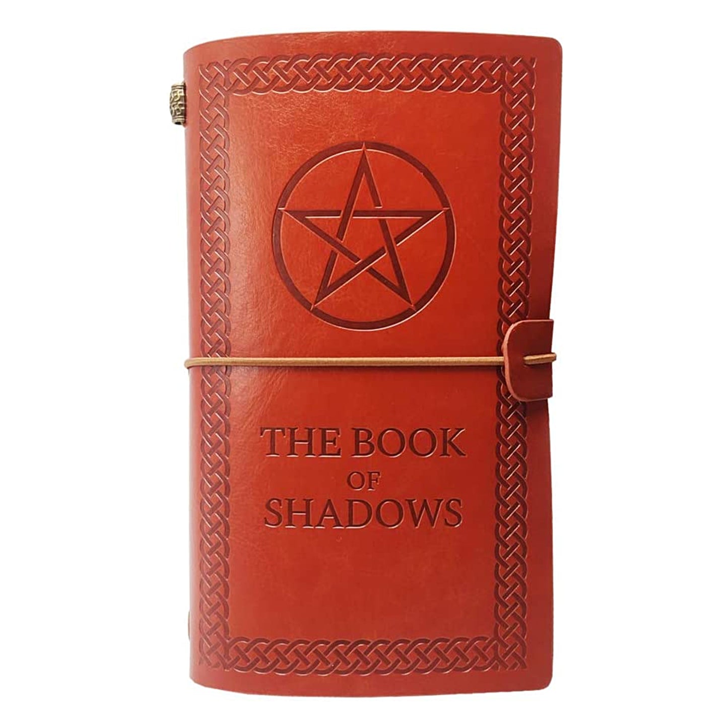 Book of Shadows: Faux Leather Journal | Notepad For Spell Record and Magick Gifts | Apollo Tarot