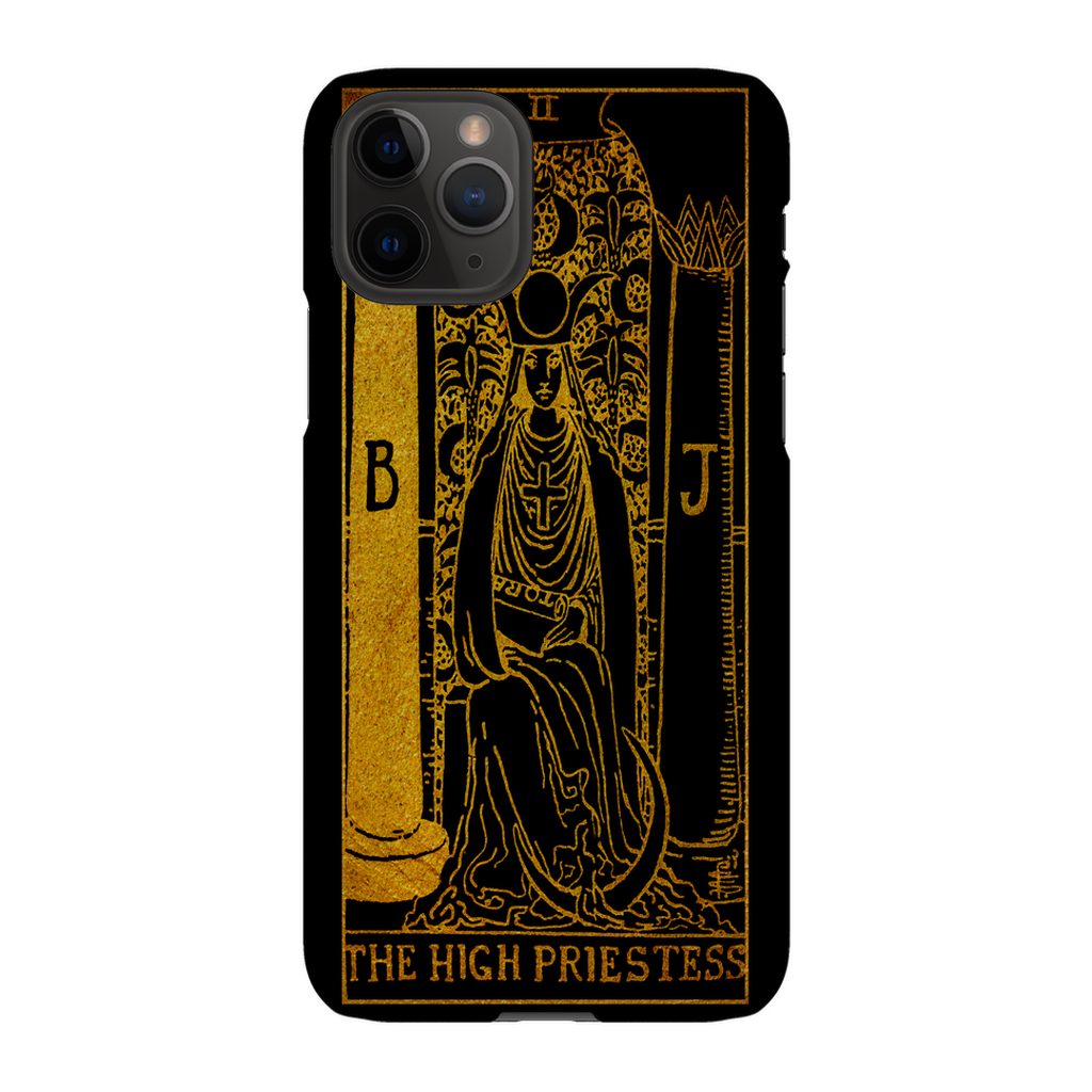 Capa de celular para carta de tarô da Alta Sacerdotisa