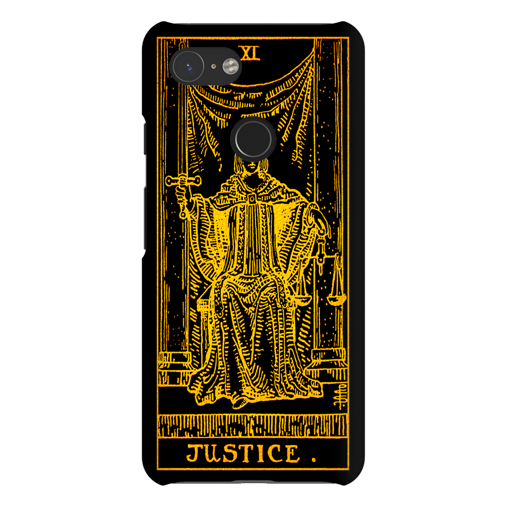 Justice Tarot Card Phone Case | Apollo Tarot