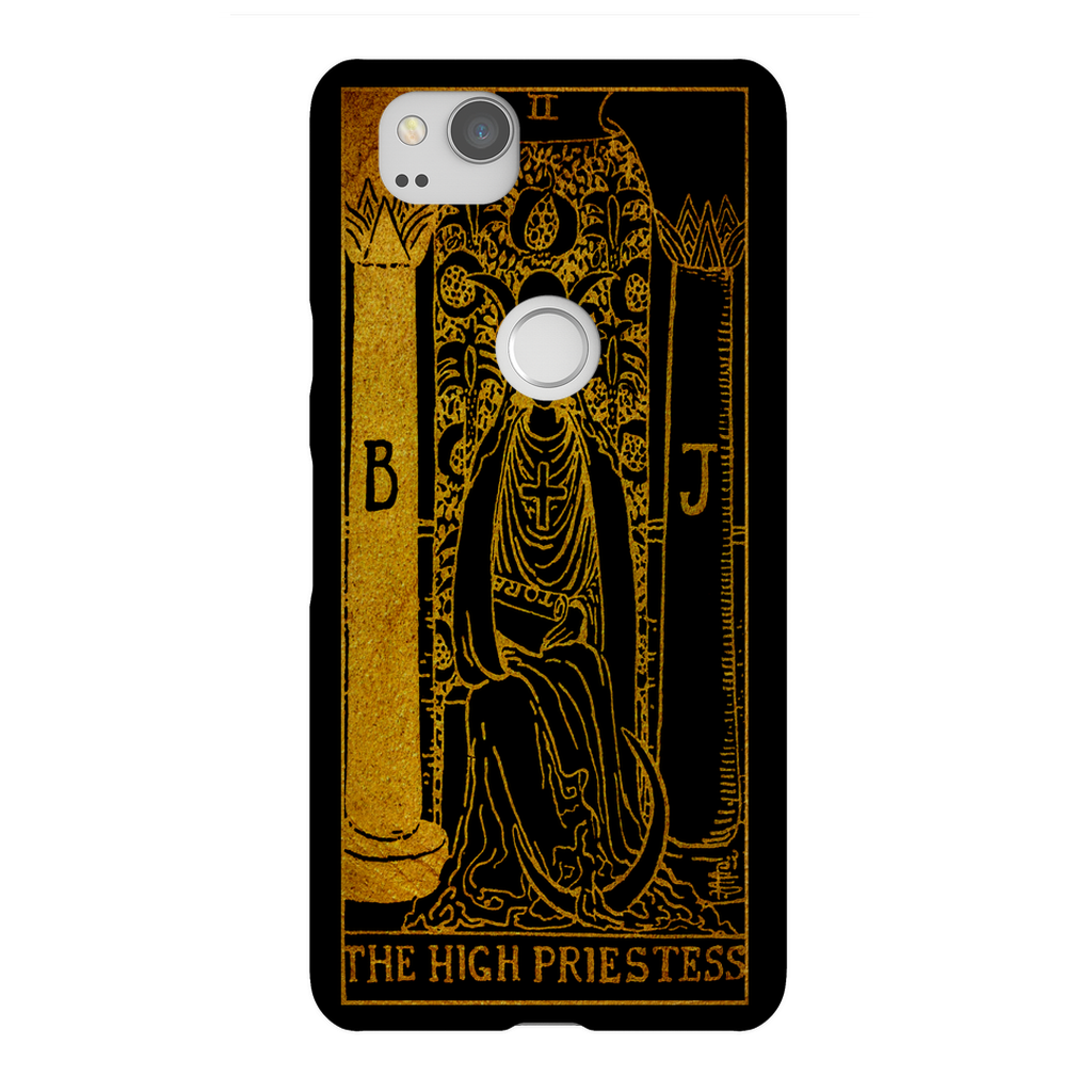 Capa de celular para carta de tarô da Alta Sacerdotisa