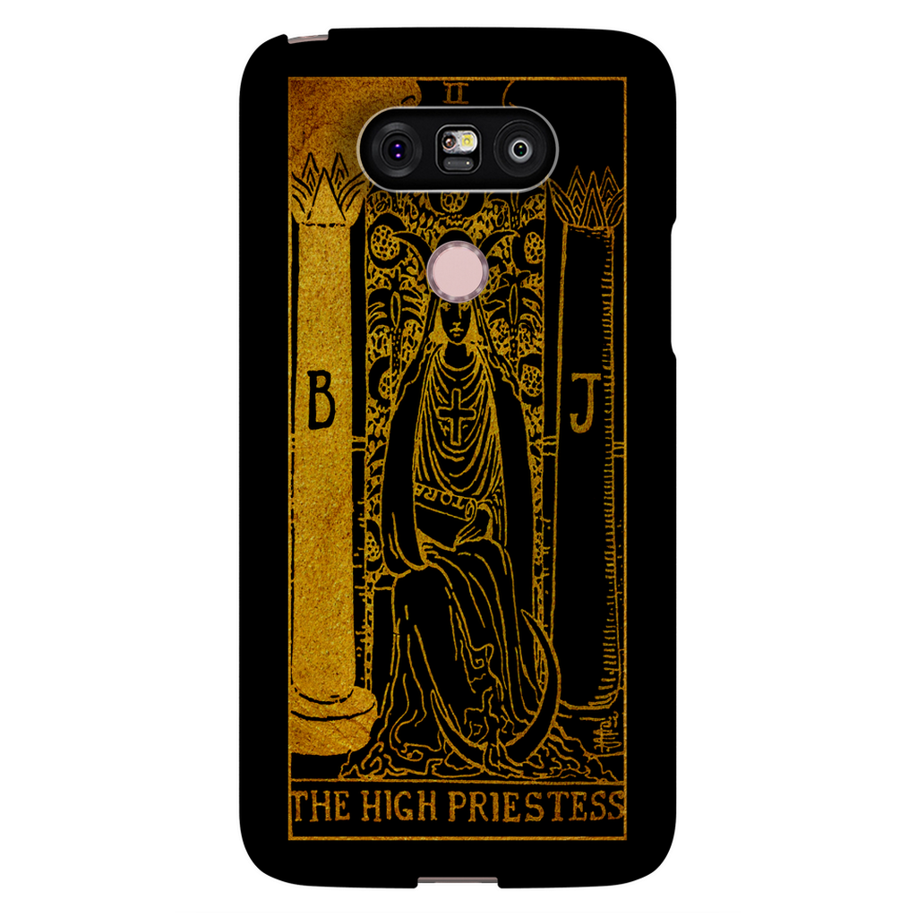 Capa de celular para carta de tarô da Alta Sacerdotisa