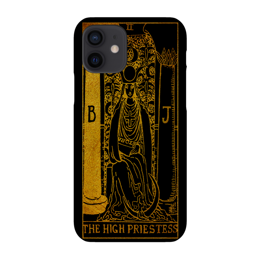Capa de celular para carta de tarô da Alta Sacerdotisa