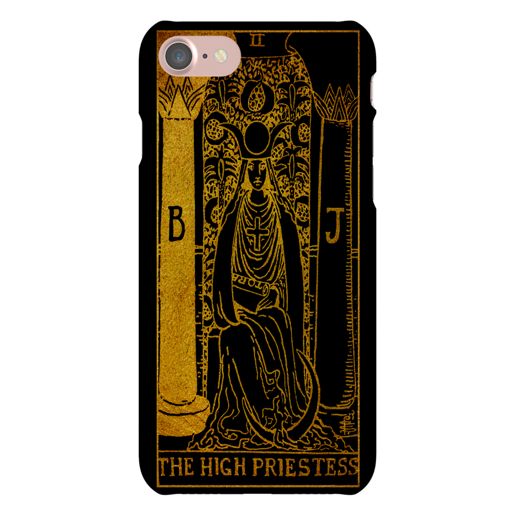 Capa de celular para carta de tarô da Alta Sacerdotisa