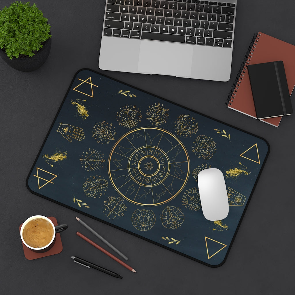 Esoteric Desk Mat | Tarot Tablecloth Substitute | Apollo Tarot