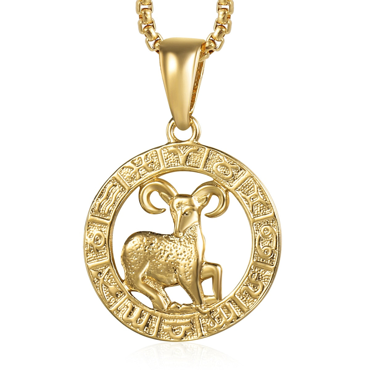 Zodiac Sign Necklace | 12 Constellation Pendants For Spiritual Men & Women | Silver & Gold-Plated Astrology Jewelry | Apollo Tarot Shop