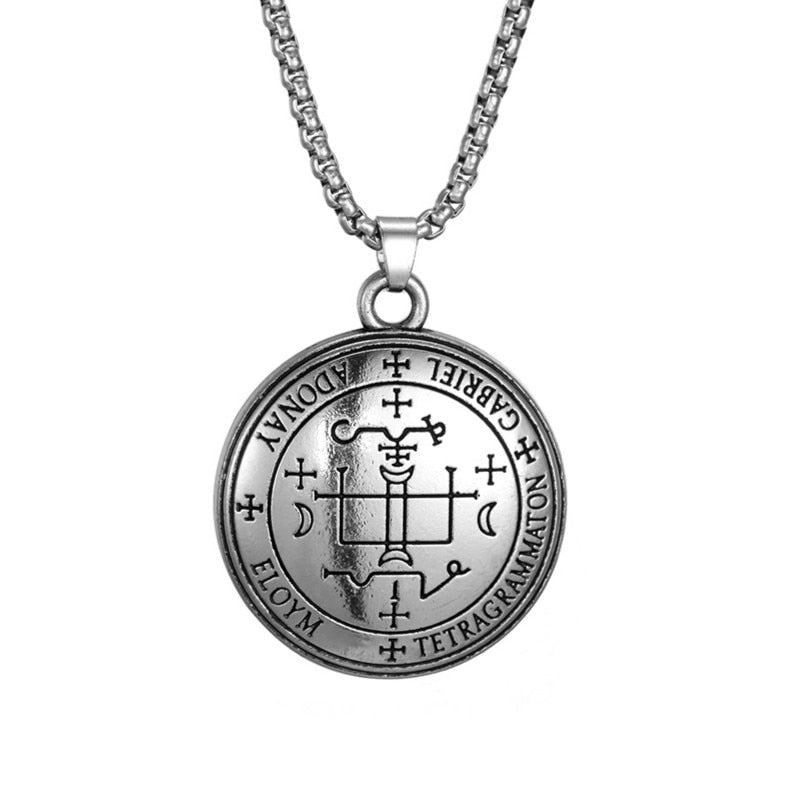 Archangel Sigil Necklaces| Michael Raphael Uriel Gabriel Talisman | Angel Protection Pendant | Spiritual Jewelry | Apollo Tarot Shop