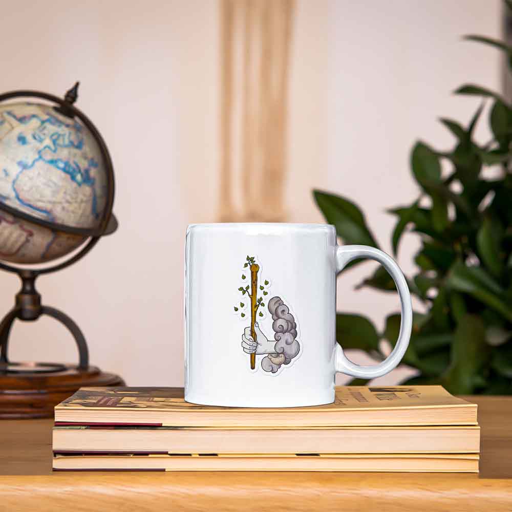 Ace of Wands Bubble-Free Stickers | Apollo Tarot