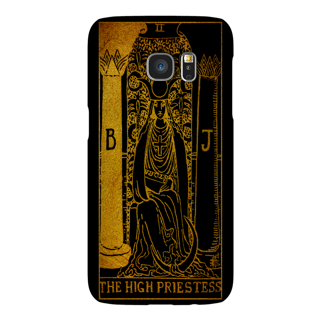 Capa de celular para carta de tarô da Alta Sacerdotisa