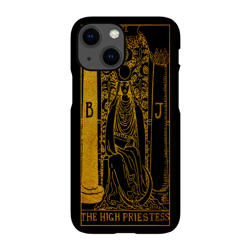 Capa de celular para carta de tarô da Alta Sacerdotisa