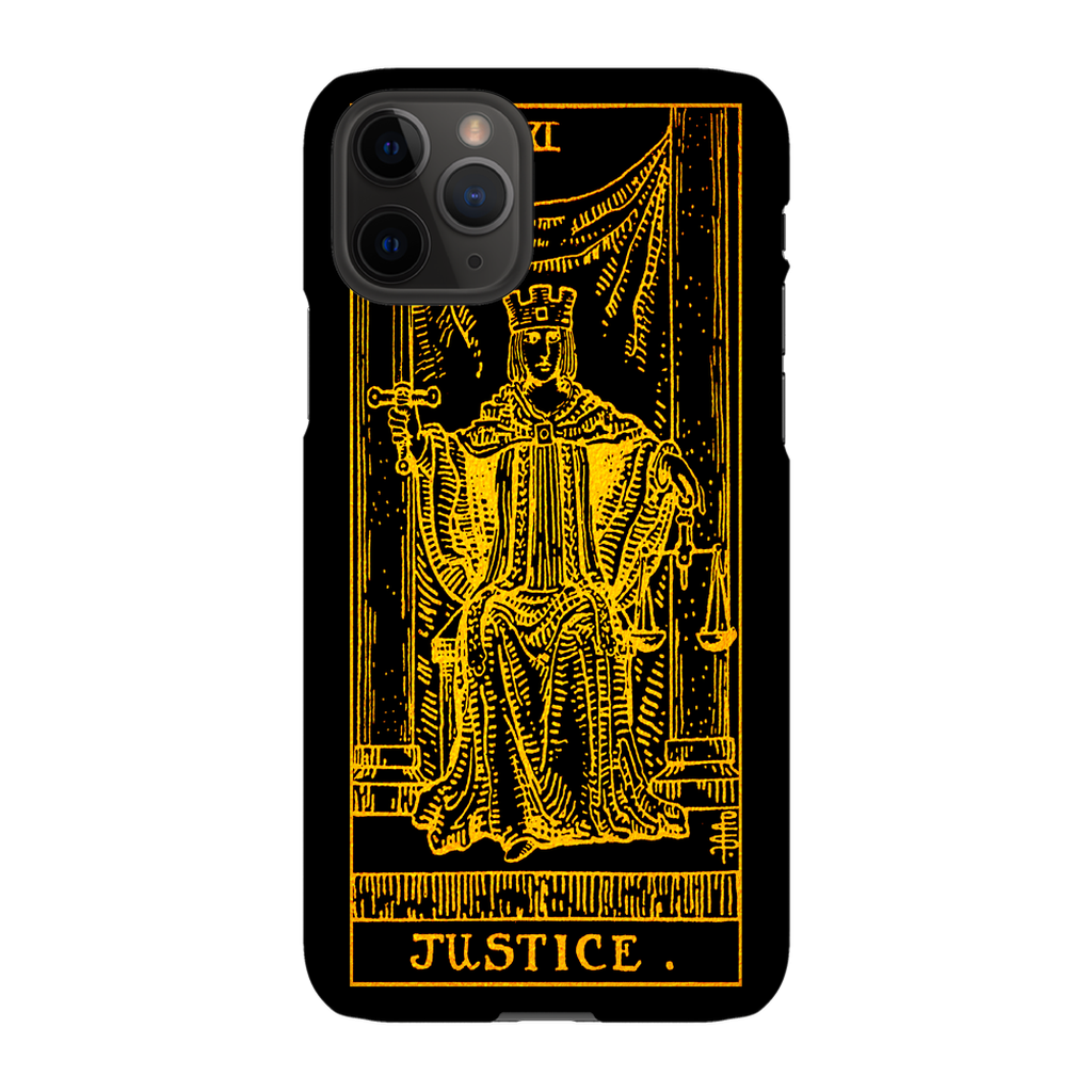 Justice Tarot Card Phone Case | Apollo Tarot