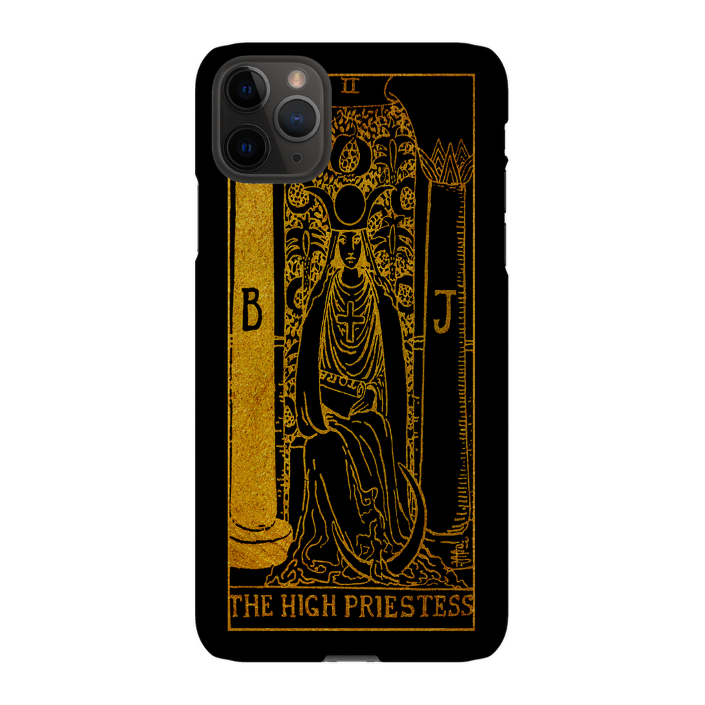 Capa de celular para carta de tarô da Alta Sacerdotisa