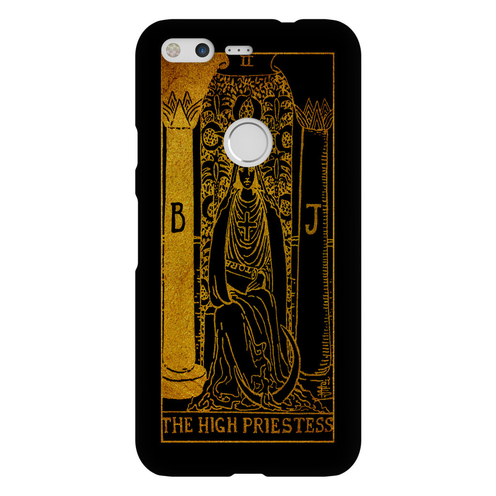 Capa de celular para carta de tarô da Alta Sacerdotisa