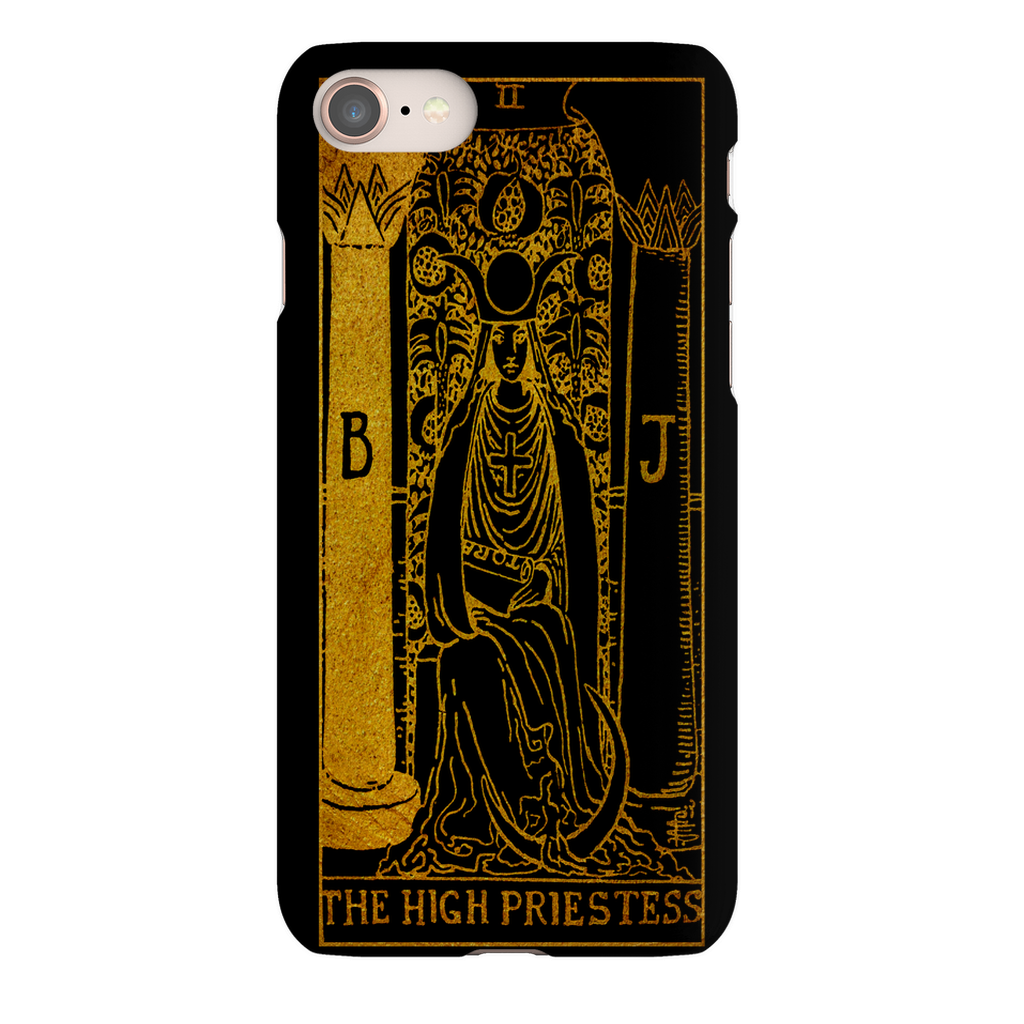 Capa de celular para carta de tarô da Alta Sacerdotisa