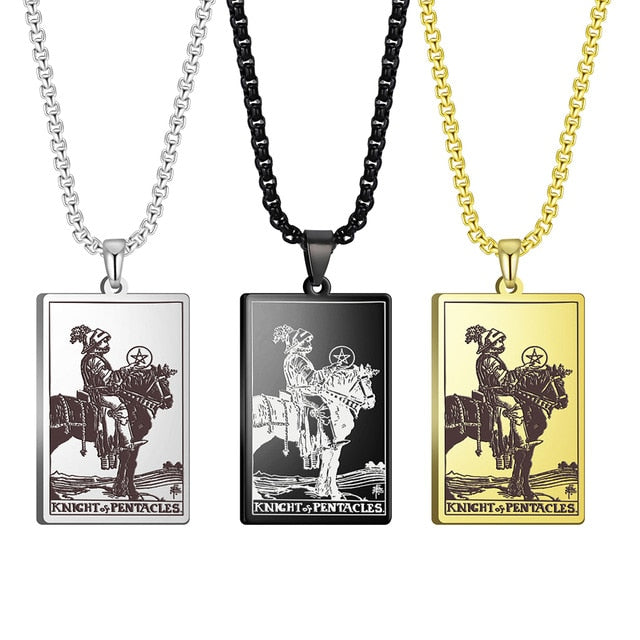 Tarot Necklace | Suit of Pentacles Pendants | Apollo Tarot
