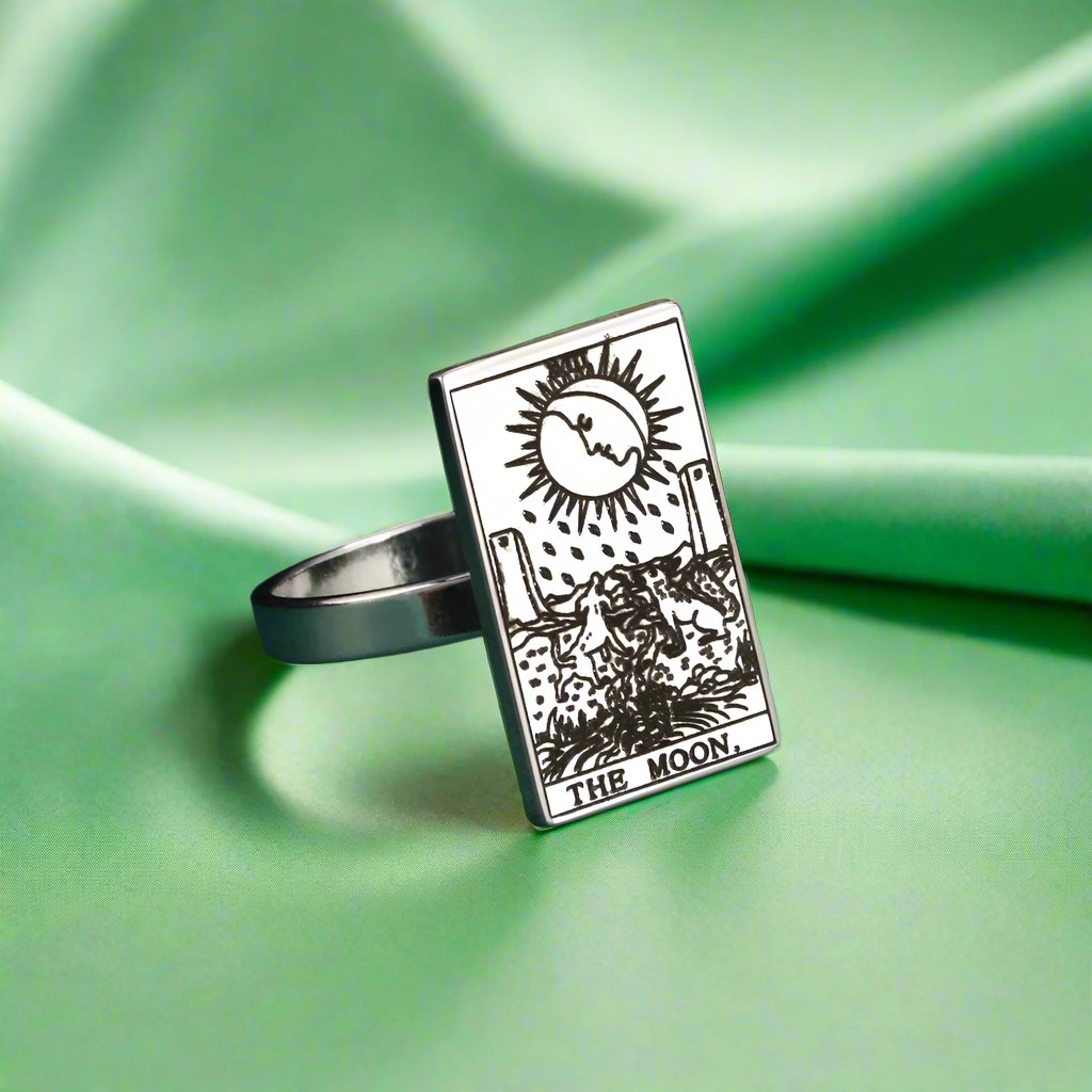 Tarot Ring | Silver Major Arcana Cards | Apollo Tarot