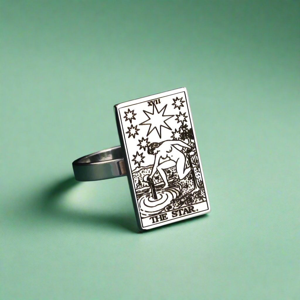 Tarot Ring | Silver Major Arcana Cards | Apollo Tarot