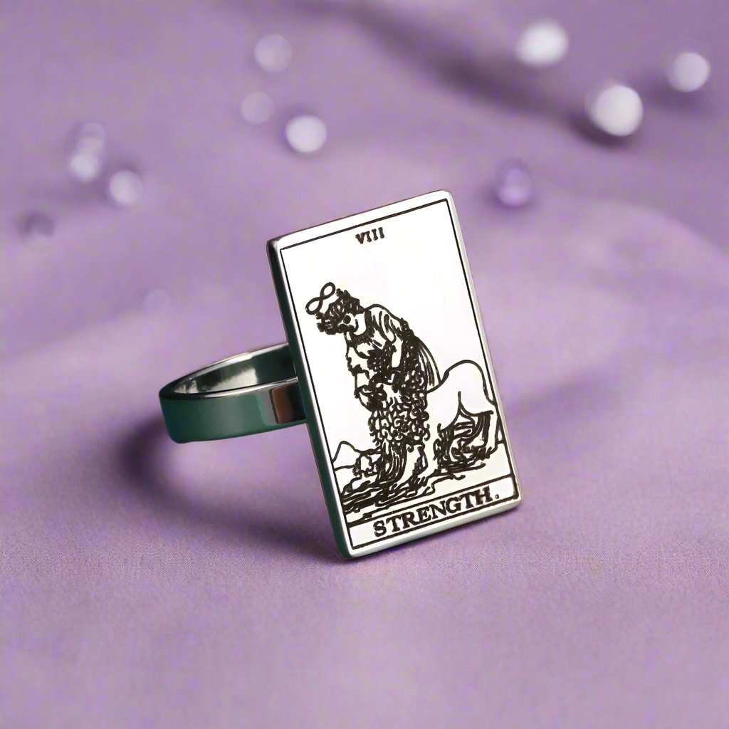 Tarot Ring | Silver Major Arcana Cards | Apollo Tarot