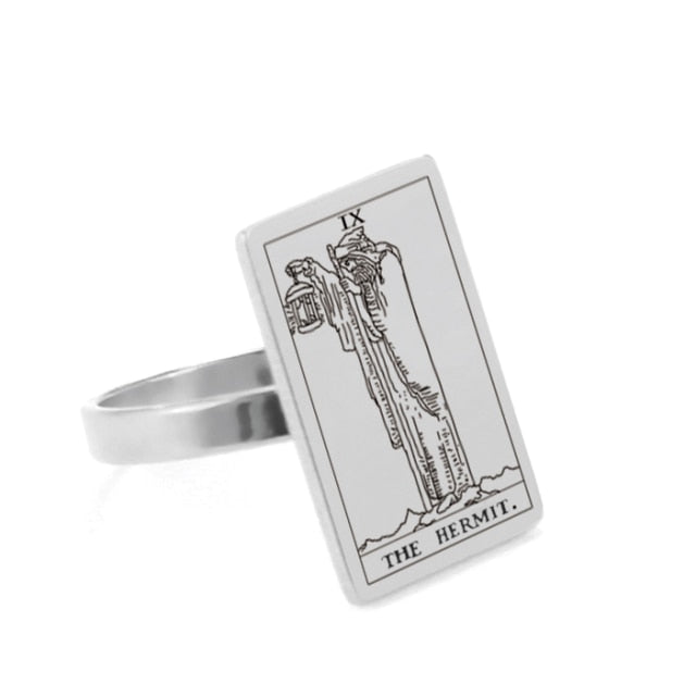 Tarot Ring | Silver Major Arcana Cards | Apollo Tarot