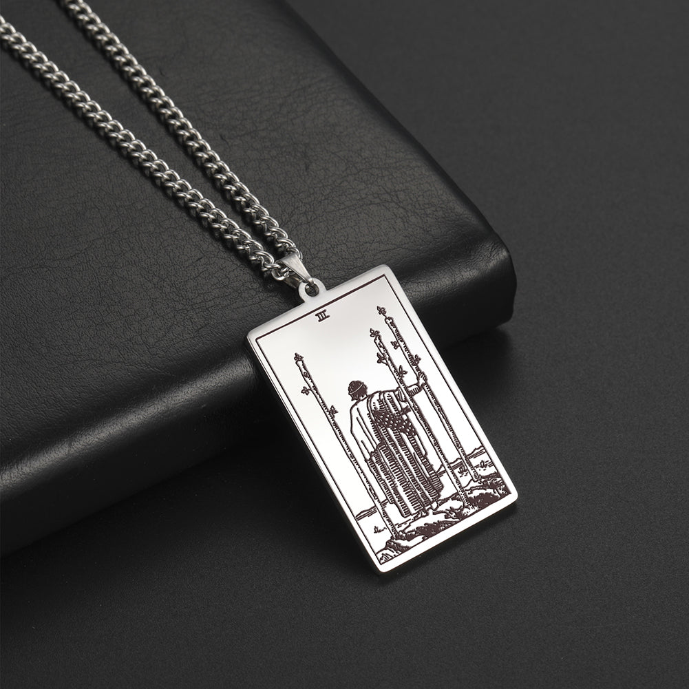 Tarot Necklace | Suit of Wands Pendants | Apollo Tarot