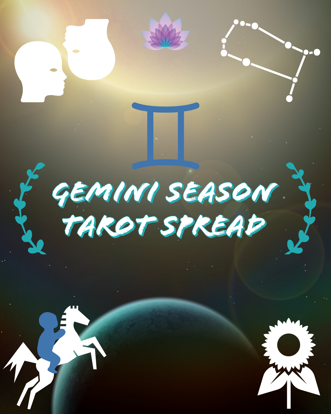 Gemini Season Tarot  Spread