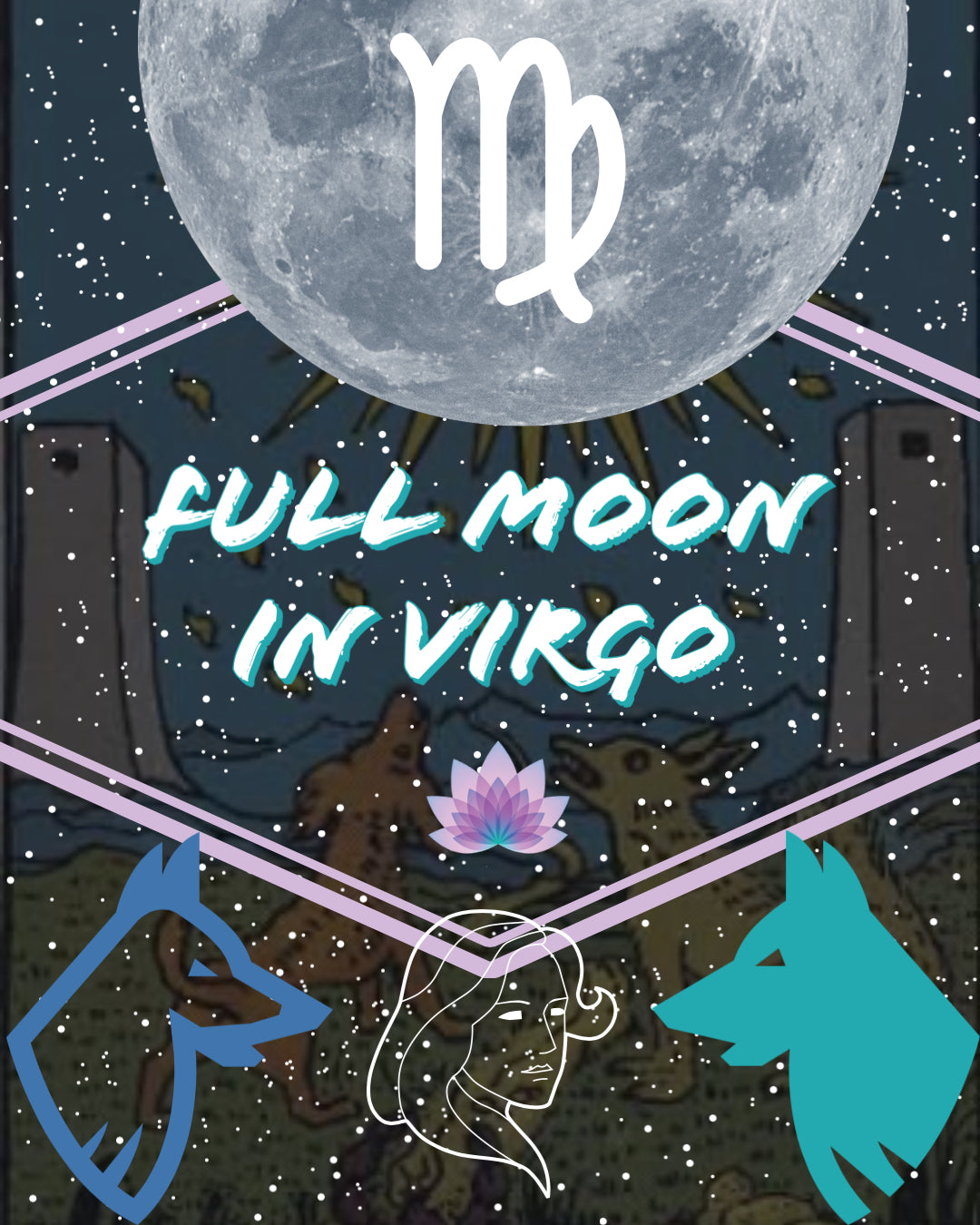 Full Moon in Virgo 2021 Tarot Spread