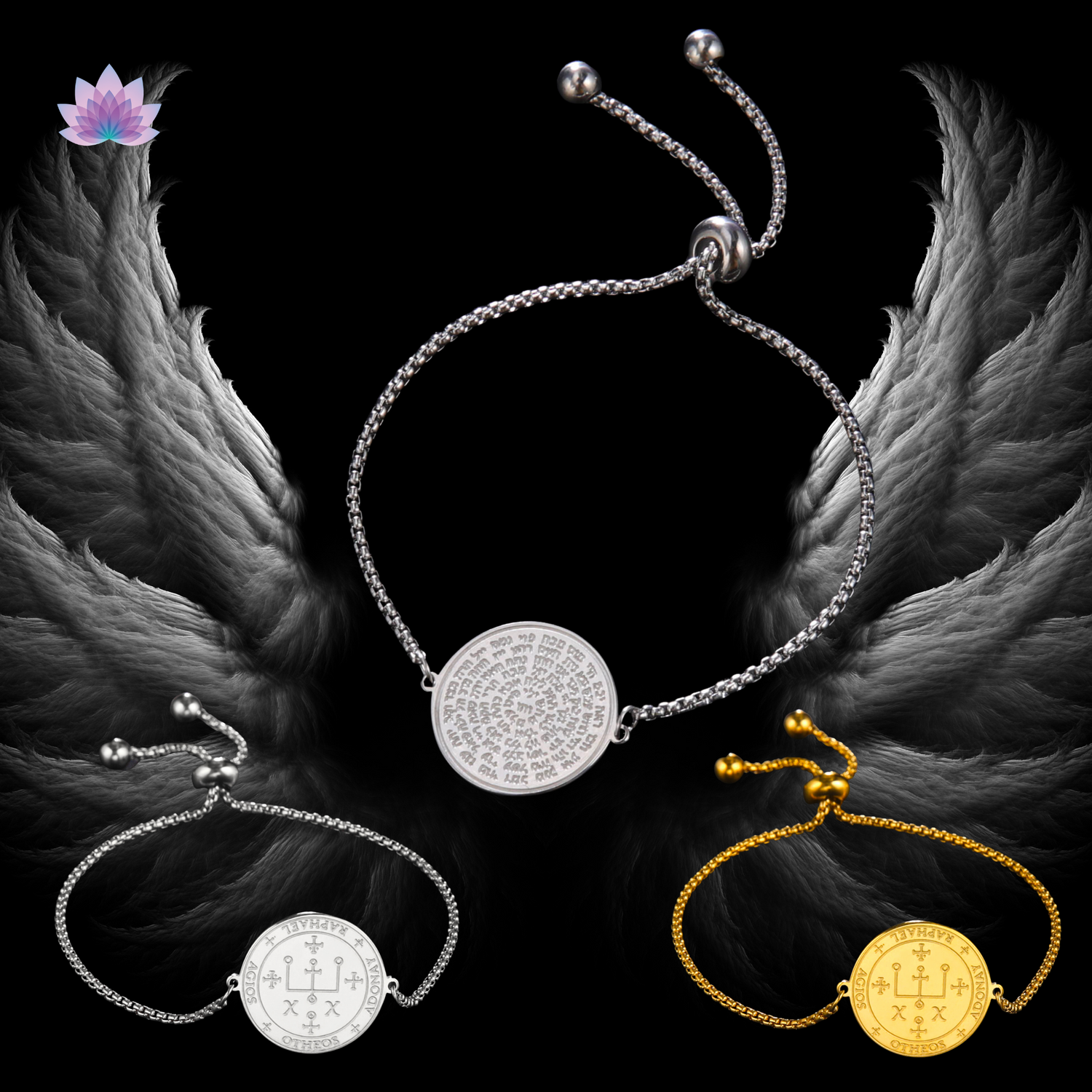 Angel Sigil Bracelets From The Apollo Tarot Collection