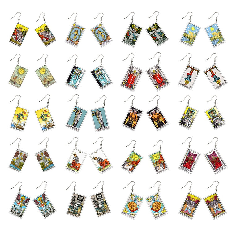 Tarot Card Earrings Collection | Apollo Tarot
