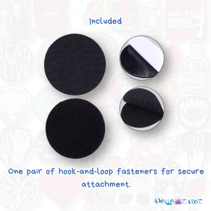 Spooky Embroidered Iron-On Patches, Witchy Applique Badges for Clothes, Jackets, Backpacks and Jeans DIY Repair & Decoration - 45 Assorted Styles