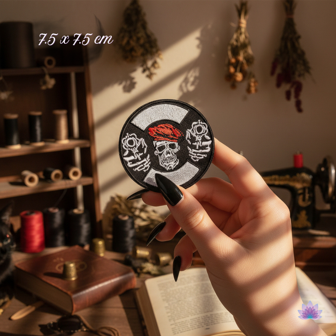Spooky Embroidered Iron-On Patches, Witchy Applique Badges for Clothes, Jackets, Backpacks and Jeans DIY Repair & Decoration - 45 Assorted Styles