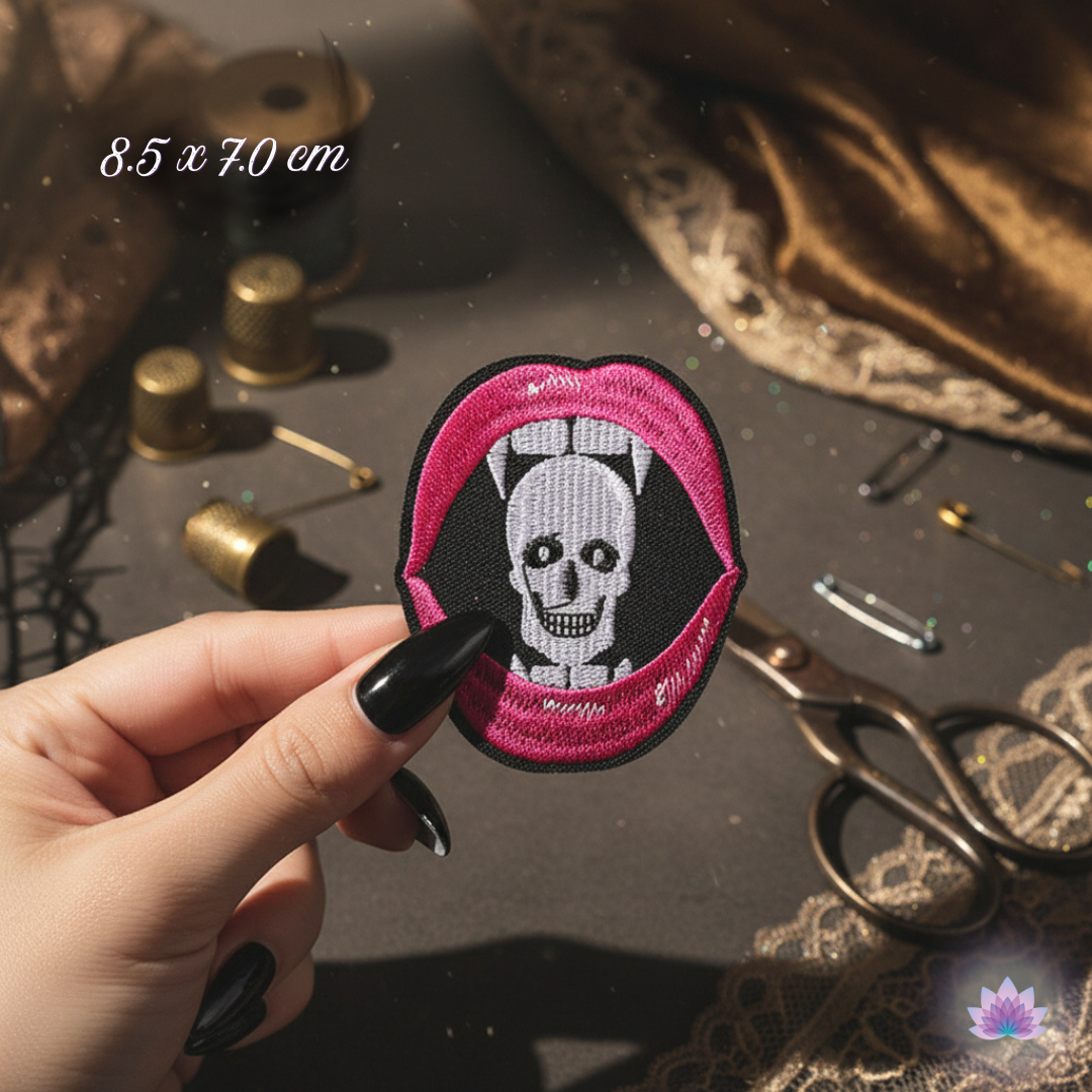 Spooky Embroidered Iron-On Patches, Witchy Applique Badges for Clothes, Jackets, Backpacks and Jeans DIY Repair & Decoration - 45 Assorted Styles