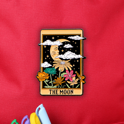 Moon Tarot Enamel Pin Vintage | Apollo Tarot