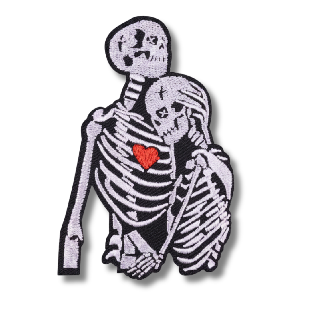 Spooky Embroidered Iron-On Patches, Witchy Applique Badges for Clothes, Jackets, Backpacks and Jeans DIY Repair & Decoration - 45 Assorted Styles