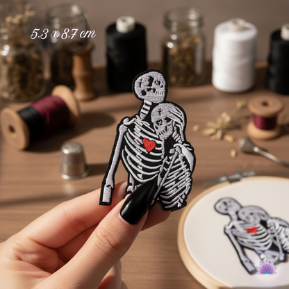 Spooky Embroidered Iron-On Patches, Witchy Applique Badges for Clothes, Jackets, Backpacks and Jeans DIY Repair & Decoration - 45 Assorted Styles