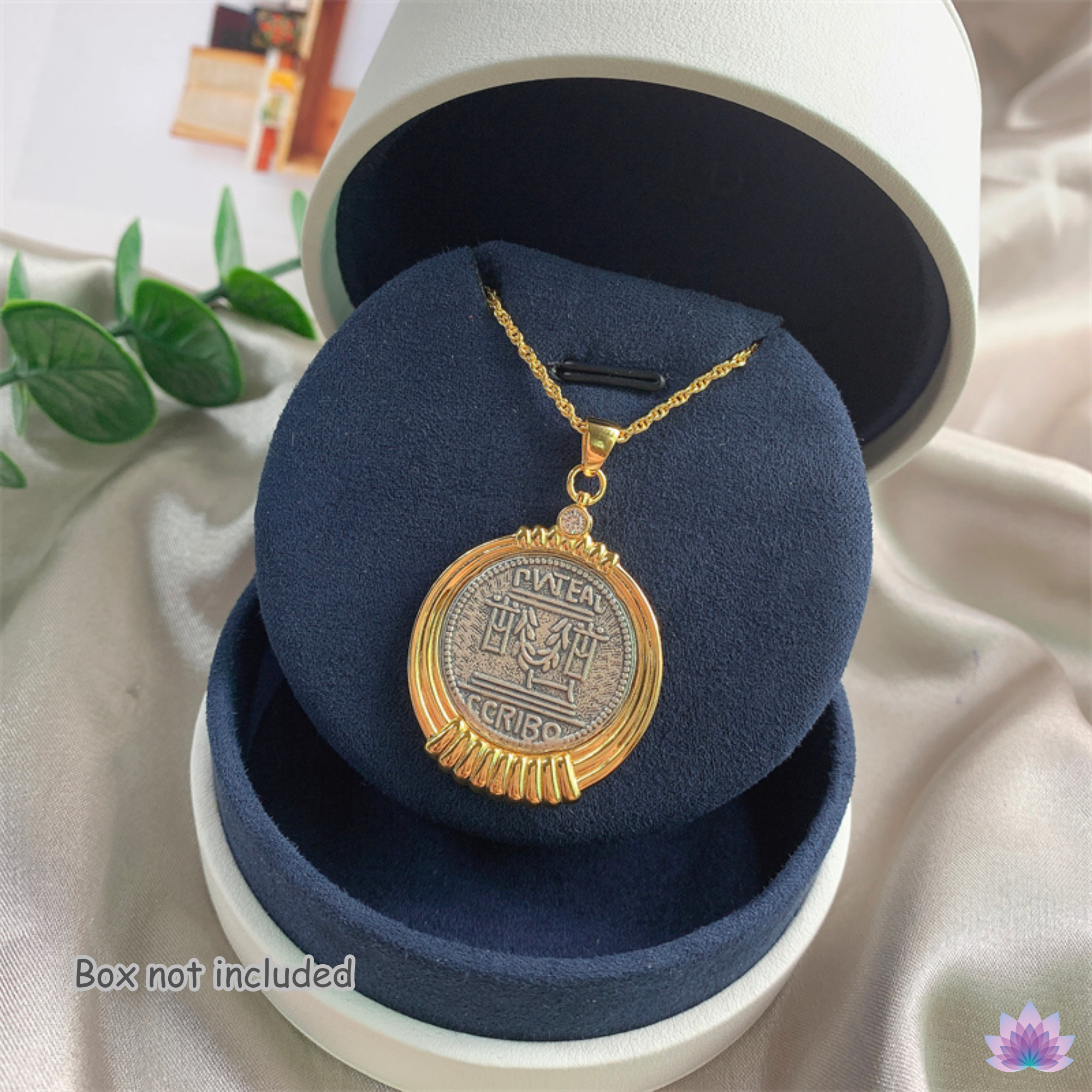 Bonus Eventus Roman Coin Necklace ⚬ Success Amulet Ancient Silver Denarius Replica Pendant ⚬ LIBO. BON. EVENT. Double-Sided Embossed Roman Republic Jewelry
