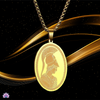 Goddess Athena Necklace • Pagan Worship Greek Mythology Jewelry • Minerva Ancient Deity Paganism Pendant For Witchy Women & Spiritual Men • Apollo Tarot Shop