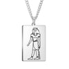 Ancient Egyptian Mythology Necklace | Deity Pendant Of God Horus Anubis Goddess Isis Stainless Steel Amulet | Pagan Worship Witchy Jewelry | Apollo Tarot Shop
