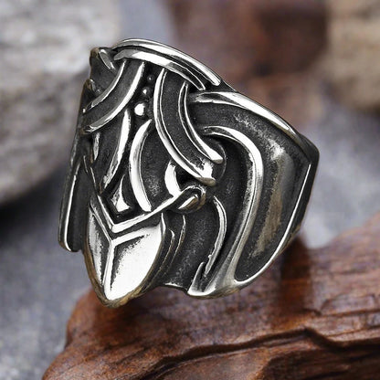 Norse Mythology Ring Nordic Viking Odin Compass Valknut Yggdrasil Amulet Jewelry • Apollo Tarot Shop