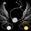 Seal of Archangel Michael & Raphael Charm Bracelet | Angel Sigil Magick Protective Stainless Steel Talisman | Kabbalah 72 Names Of God Amulet | Apollo Tarot Shop