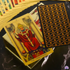 The Silver Or Golden Card Waite Tarot Deck • Gold Foil Classic Plastic Cards + Guidebook + Beginner Divination Witch Premium Gift Box • Apollo Tarot Shop