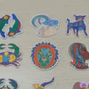 Load and play video in Gallery viewer, Zodiac Sign Symbols Iron On Patch | Astrology Constellation Embroidered Stickers For Clothes Jeans Backpacks